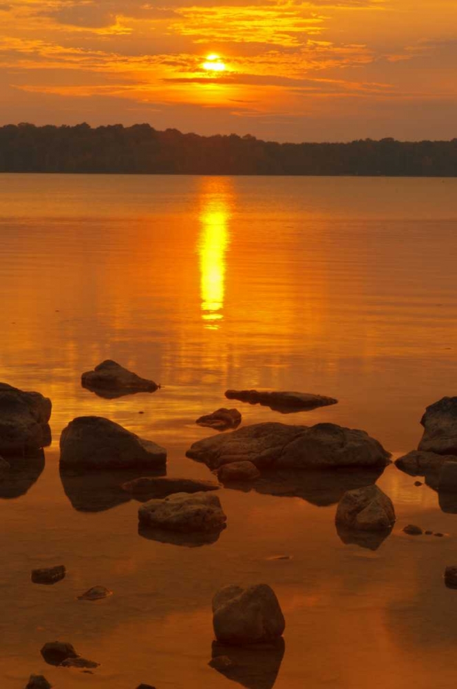 Canada, Bruce Peninsula Sunset on Berford Lake art print by Mike Grandmaison for $57.95 CAD